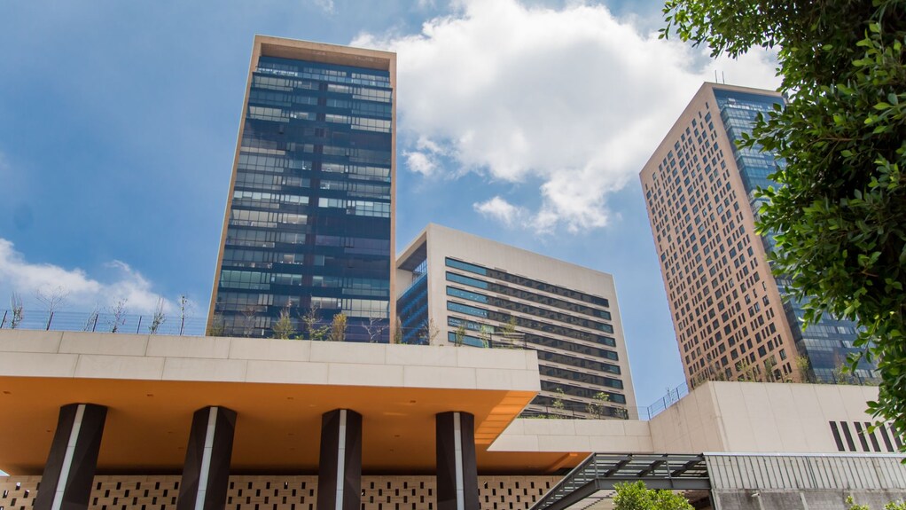 Interior of a modern furnished KH Suite apartment